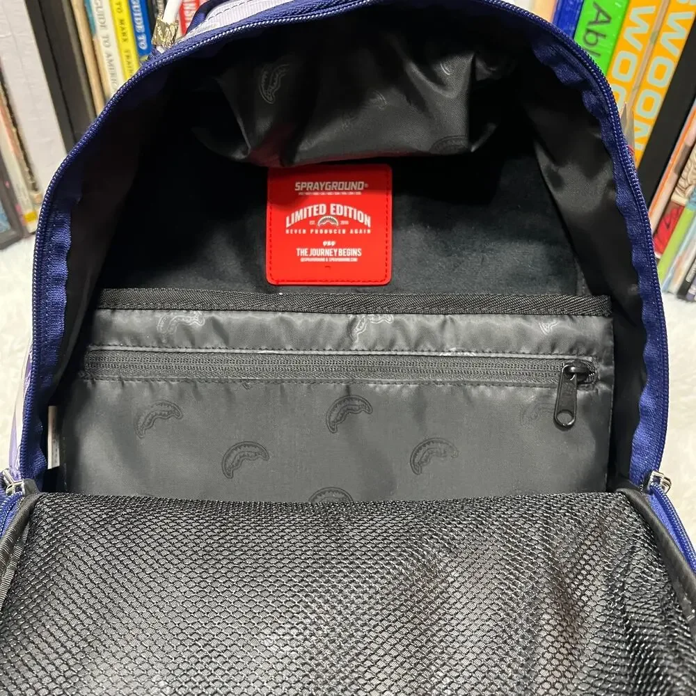 SPRAYGROUND PORCELAIN WAVE BACKPACK / BOOK BAG